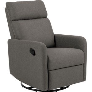 Relaxfauteuil Nida Grijs Sawana - Giga Living