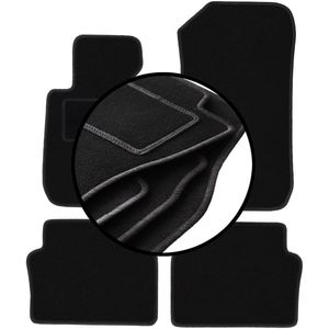 Complete set veloursmatten voor: BMW 3 E91 xDrive stationwagen, touring (2004-2011)