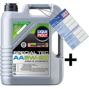 LIQUI MOLY 5L Special Tec AA 5W-20 Liqui Moly 20793 ASIA AMERICA API SN+ RC M2C 9 (20793)