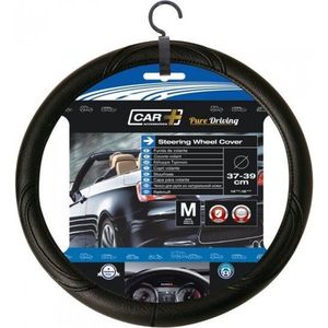 Car Plus Stuurhoes Universeel Pvc Zwart 37-39 Cm