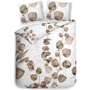 Heckett & Lane Alara Dekbedovertrek - Litsjumeaux - 240x200/220 cm - Sage Taupe