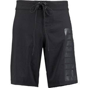 PUMA rits long zwemshort logo zwart - S