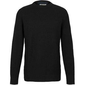 Tom Tailor Lange mouw Trui - 1032302 Zwart (Maat: XXL)