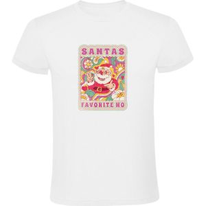Santa's favorite Ho Kerst Heren T-shirt | kerst | Kerstman | KerstKado | Shirt