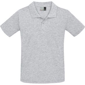 Herenpolo 'Superior' met korte mouwen Sports Grey - XL