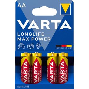 Varta Longlife Max Power AA  - 80 batterijen (grootverpakking)