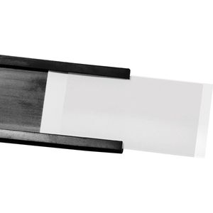 Magnetoplan -letters teken ettiketten voor C -Profile 30 mm - 30 mmx50m (bxl) - wit