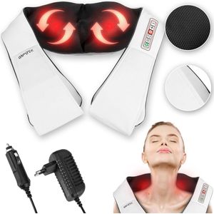 Gymtek® Shiatsu Massagekussen, Rug en Nek Massage Apparaat - Rugmassage, Nekmassage - Warmtefunctie
