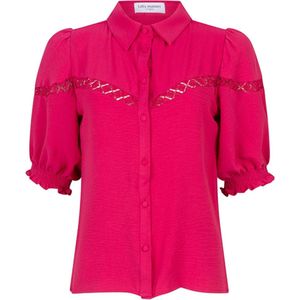 Lofty Manner Blouse Blouse Shiloh Pc08 1 311 Cherry Pink Dames Maat - XL