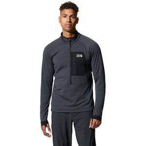 Mountain Hardwear Polartec® Power Grid Fleece Met Halve Rits Blauw S Man