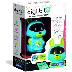 Clementoni - Digi-Bits Konijn - robot, programmeerbaar educatief - coding robot, speelgoedrobot - STEM