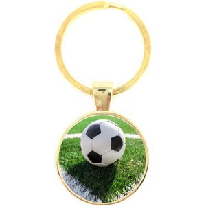 Sleutelhanger Glas - Voetbal