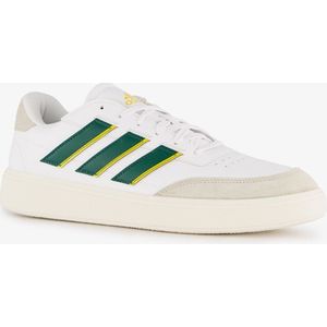 Adidas Courtblock heren sneakers wit groen - Maat 45 1/3 - Uitneembare zool