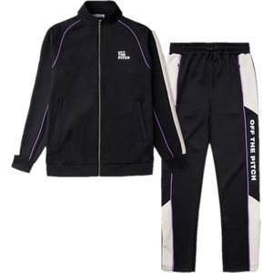 Off The Pitch - Canyon Tracksuit - Black - Maat XL
