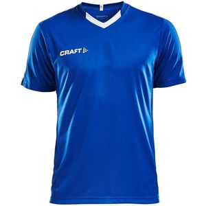 Craft Progress Contrast Shirt Korte Mouw Heren - Royal | Maat: S