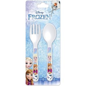 Frozen - Bestekset - Mes en Lepel - Elsa & Anna - Wit