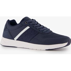 Hush Puppies heren sneakers blauw wit - Maat 43 - Uitneembare zool