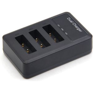 Mcoplus Acculader Triplecharger USB voor Sony NP-BX1