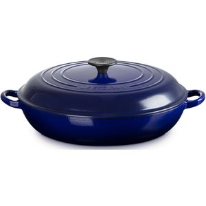 Le Creuset Gietijzeren Campagnard 30 cm / 3.5 Liter Indigo