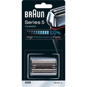 Braun Series 5 52S Cassette Zilver - Vervangend Scheerblad