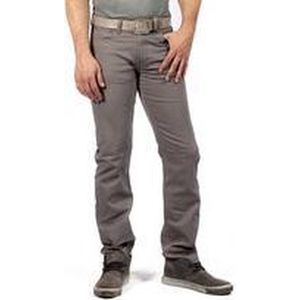 MASKOVICK Heren Clinton Twill stretch Regular -  Grey -  W38 X L32