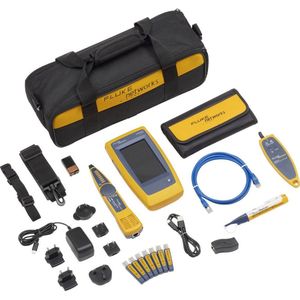 Fluke Networks LIQ-DUO-VFL-LFD-H6EU Netwerktester Geschikt voor: CAT 4, CAT 5, CAT 5e, CAT 6, CAT 6A, WiFi 6E, Kabel, 1