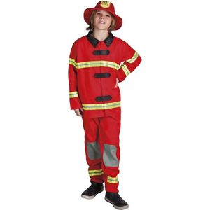 Kinderkostuum Fire chief (10-12 jaar) - Carnavalskleding