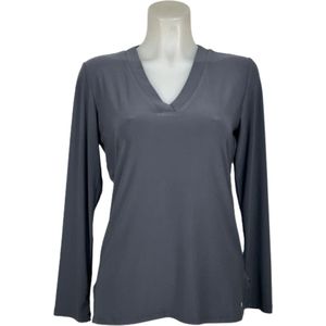 Angelle Milan – Travelkleding voor dames – Effen Antra blouse – Ademend – Kreukvrij – Duurzame Jurk - In 5 maten - Maat XL