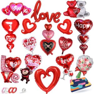 Valentijn Decoratie Set - Romantische Versiering - Valentijn - Rozenblaadjes