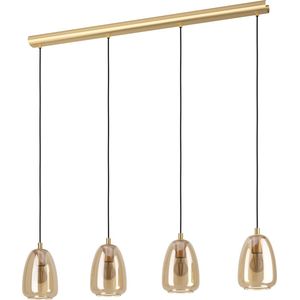 EGLO Alobrase Hanglamp - E27 - 108 cm - Koper/Amber