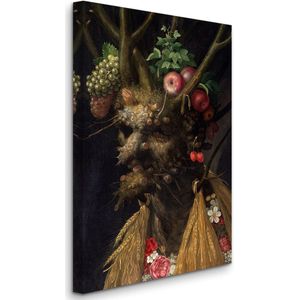 Giuseppe Arcimboldo - Four Seasons in One Head - Vier seizoenen in één hoofd (datum onbekend) - 3:2