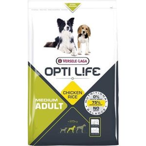 Versele Laga Opti Life Adult Medium - Hondenvoer - 12,5 kg