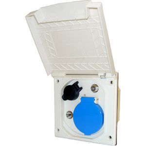 Haba ESB 3 Eenheid 230 volt buitencontactdoos