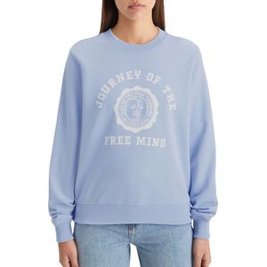 Scotch & Soda CHEST ARTWORK REGULAR FIT SWEATSHIRT Dames Trui - Maat L