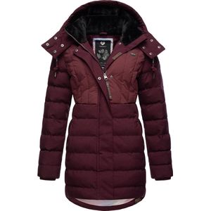 Ragwear Damen winterjas Ashanta Block