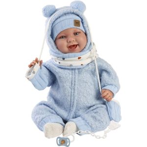 Llorens soft body Babypop Talo Sonrisas zonder geluid 44 cm
