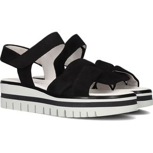 Gabor 622.1 Sandalen - Dames - Zwart - Maat 38,5