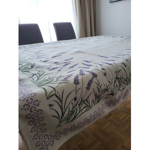 Tafelkleed luxe Gobelinstof Lavendel Classic 140*180cm