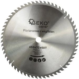 GEKO - TCT Cirkelzaagblad - Staal - Tungsten Carbide Tanden