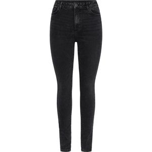 Pieces Jeans Pcdana Hw Skinny Jeans Dg202 Noos B 17150933 Dark Grey Denim Dames Maat - W25 X L32