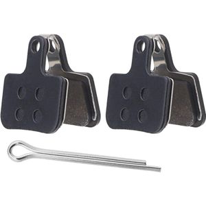 Hars Semi Metallic Fiets Schijfrem Pads 4mm Dikte - 2 Paar Met Veren & Beveiliging Clips - Compatibel Met SRAM Niveau T Niveau TL .