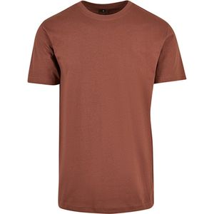 Herenshirt 'Round Neck' met korte mouwen Bark - XXL