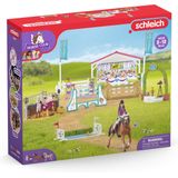 schleich HORSE CLUB Speelfigurenset - Vriendschappenconcours - Kinderspeelgoed voor Jongens en Meisjes - 5 to 12 jaar - 26 Onderdelen - 42440