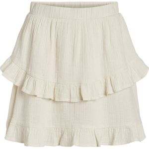 Vila Rok Vilania Hw Short Skirt/ln 14087702 Birch Dames Maat - W40