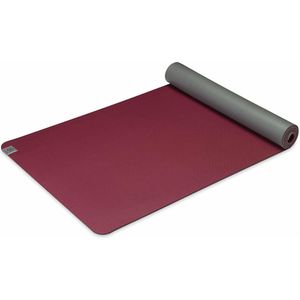 Gaiam Earth Lovers Recyclebare Yoga Mat - Grijs/ Rood - 172 X 61 X 0.6 cm