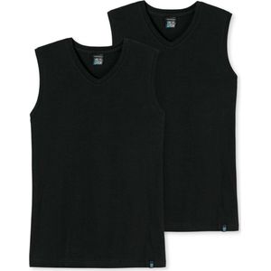 Schiesser Heren tanktop 2 pack Long Life Cotton