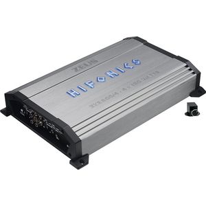 HiFonics ZXE600/4 - Autoversterker - 4 kanaals versterker voor speakers - 4x 100 Watt RMS - Zeus serie