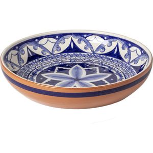 Alentejo Terracotta - servies - ronde schaal - aardewerk - 42 cm - 42 cm rond