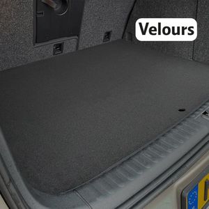 Tip-it Kofferbakmat Velours / Rubber Renault Scenic 5-Zits Uitvoering 2016 - 2022 - Perfecte pasvorm - Aan twee kanten te gebruiken