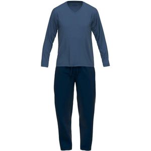 Ceceba Pyjama lange broek - 620 Blue - maat M (M) - Heren Volwassenen - Bamboe- 31227-6096-620-M